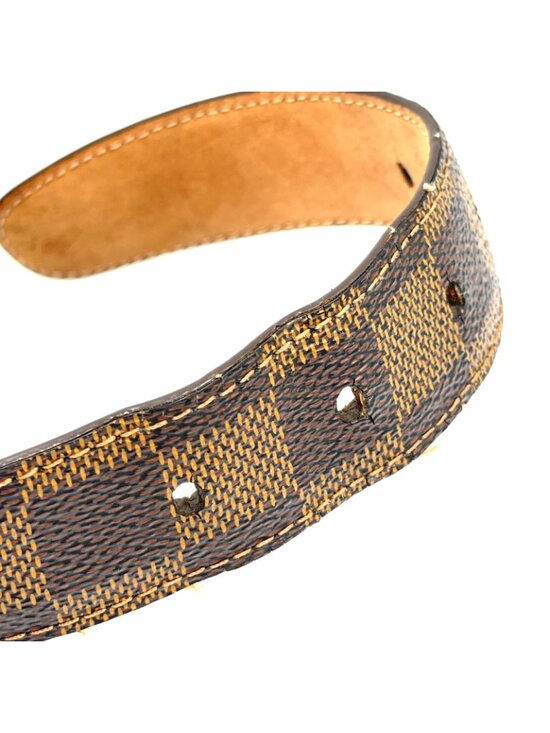 Louis Vuitton Ceinture Damier Brown Belt Gold main image 12